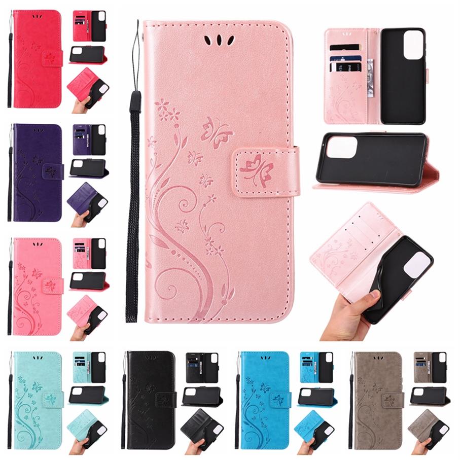 

Flower Butterfly Leather Wallet Cases For Samsung S22 Ultra Plus A73 5G A33 A53 A13 4G A23 F23 M23 Floral Fashion Luxury Flip Cove216j, Pls let us know the color u want