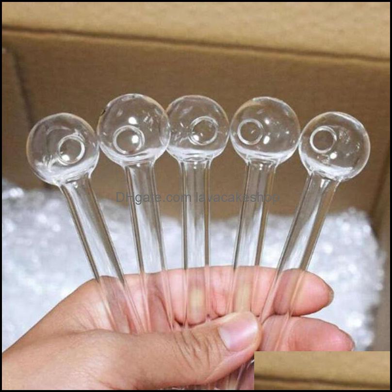 

Pyrex Glass Oil Burner Pipe Clear Color Quality Pipes Transparent Great Tube Tubes Nail Tips Drop Delivery 2021 Smoking Accessories Househol