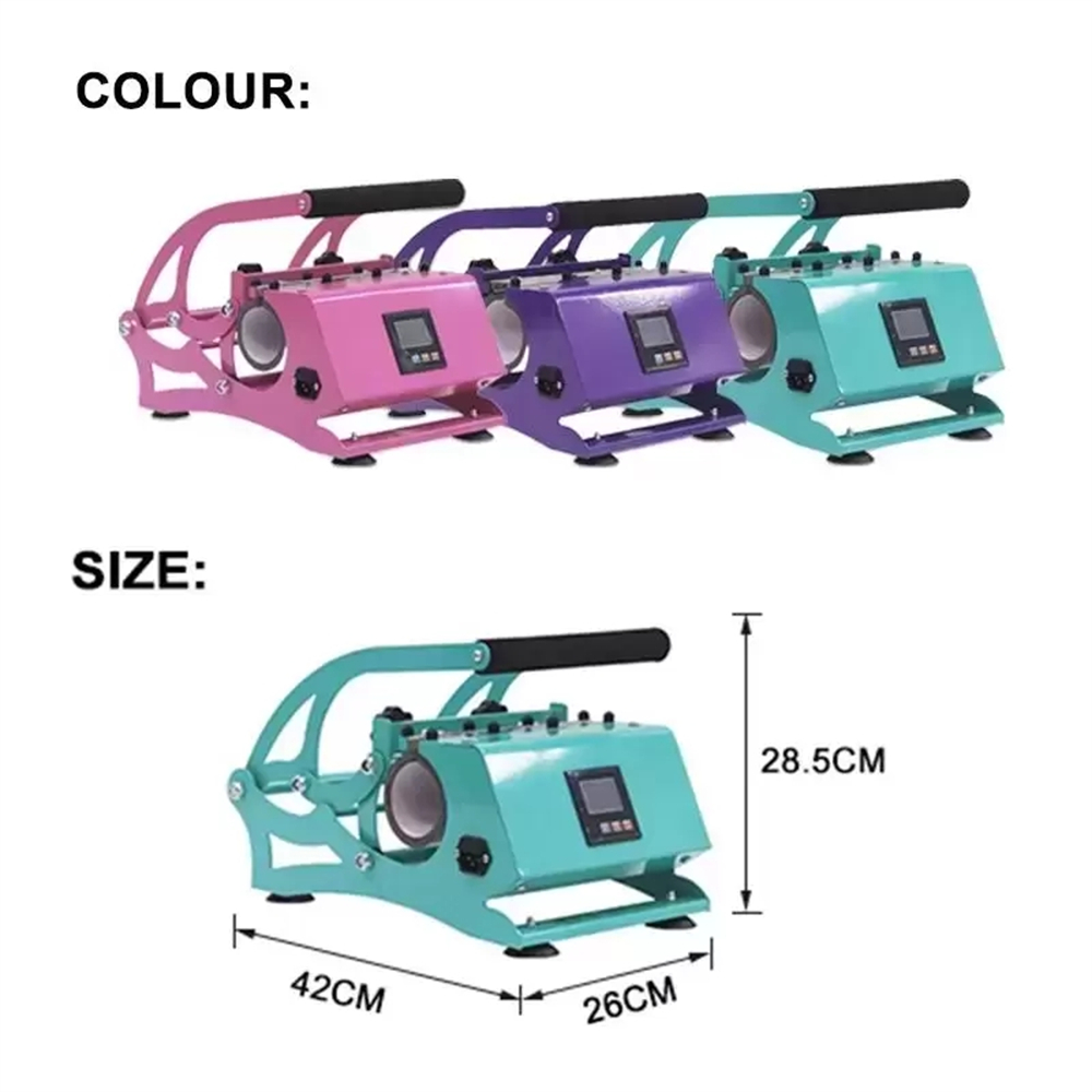 

Heat Press Machine for Sublimation Tumbler Multi functional Easy DIY 12oz 20oz 30oz Straight Cup Mug Tumbler Fast Delivery