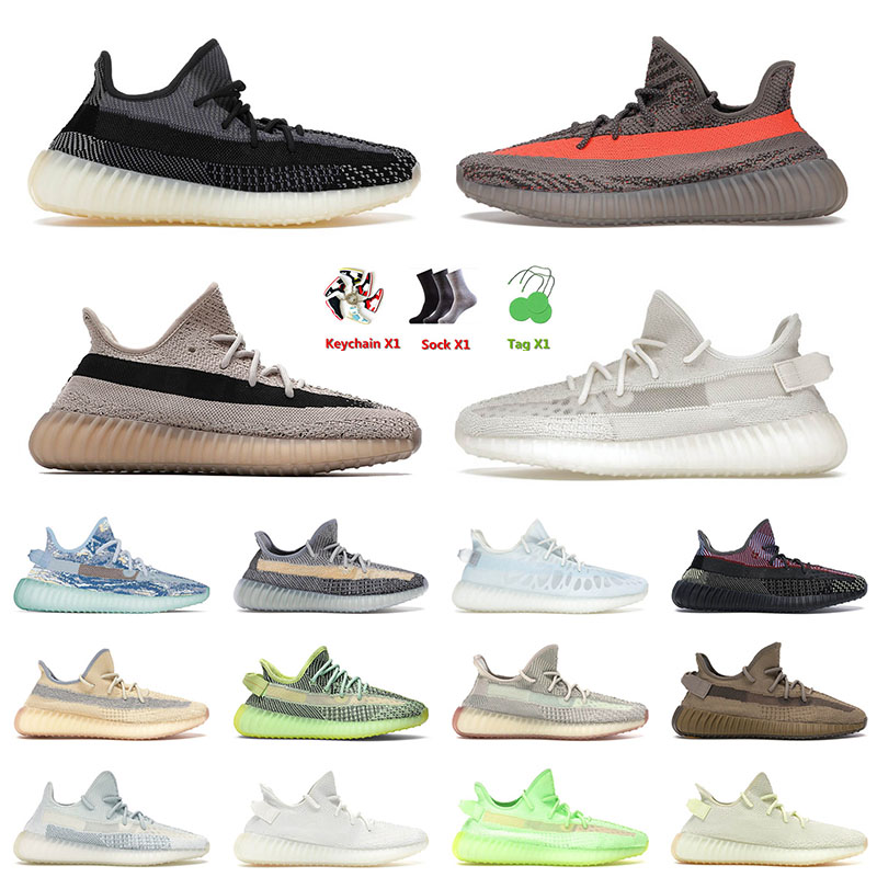 

Top Quality 2022 Boost Kanye Designer Casual Shoes for Men Women Carbon Mx Oat Bone Earth Mono Clay Static Black Yeezy v2 Yeezies Trainers Sneakers, 1 36-47