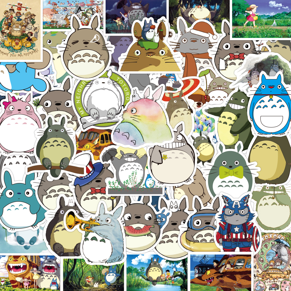 50PCS Cute Cartoon Anime Stickers Pack For Laptop Phone Case Water Bottle Diy Car Luggage Guitar Kawaii Decal Kid Toys Stationery-image-759652088