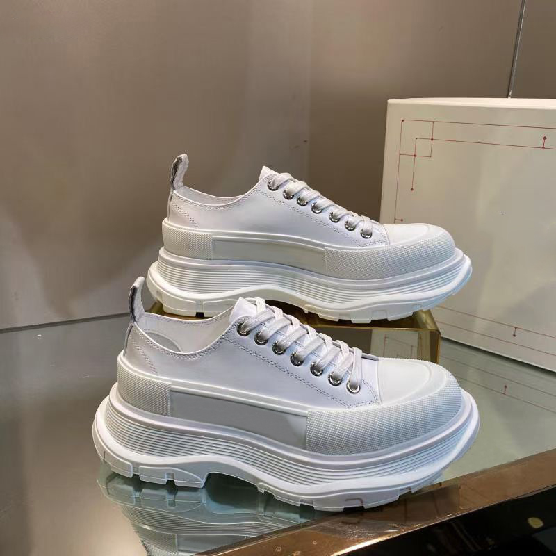 

classic Casual Shoes Designer's platform casual shoes classic luxury white women's travel leather 100% cowhide fashion, Extra gifts