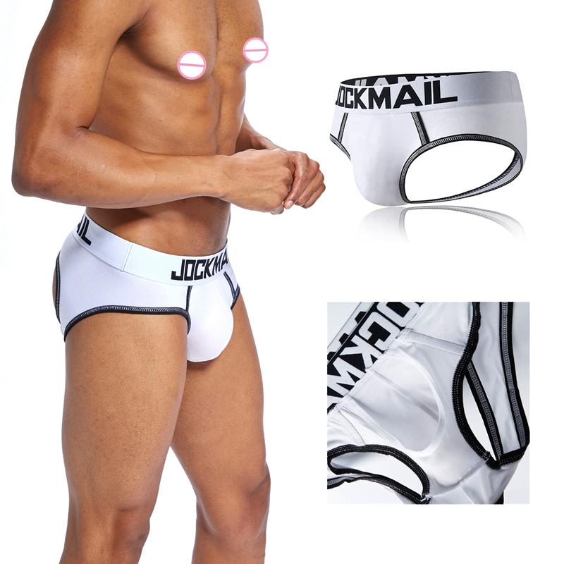 

Underpants Super Soft Modal Men Underwear Gay Sexy Open Crotch Bikini Briefs Exposing BuPanties Sissy White Back Shorts UnderpantsUnderpants, 338 gray