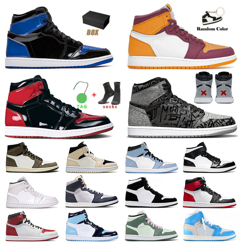 

Jorden 1 1s Mens Womens Jumpman Basketball Shoes Airness Jorden1s University Blue High Panda Cactus Jack Mid Dutch Green Jorda Designer Sneakers Trainers Size 36-46, 36-46 87 georgetown
