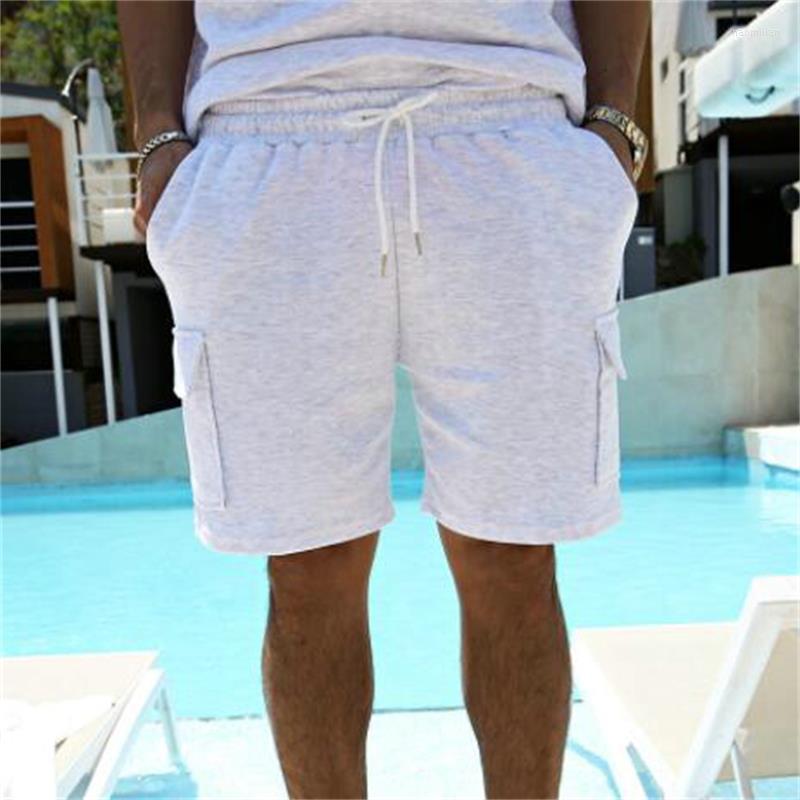 

Men' Shorts Japanese Fashion Brand 2022 Men' Pure Color Lace Up All Cotton Casual Summer Loose Beach PantsMen' Naom22, Black