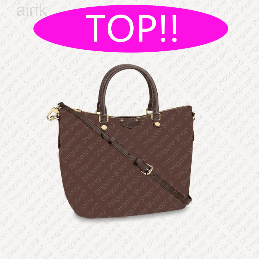 

Totes TOP N41547 SAC SIENA Tote GM MM PM N41546 Designer Womens Top Handle Cross Body Shoulder Graceful Delightful Arsty Casual Bag Casual Fashion Versatile Style, Brown checkered canvas