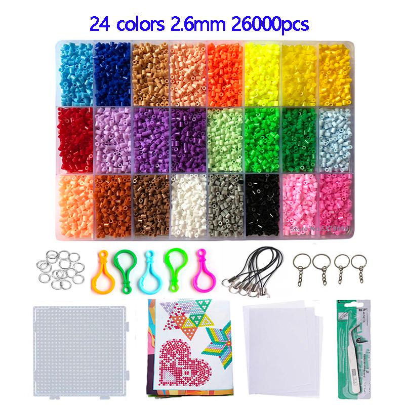 

Paintings 2.6mm/5mm Hama Beads Fuse Perler Iron Tool And Template Education Toy Bead Jigsaw Puzzle 3D For Children