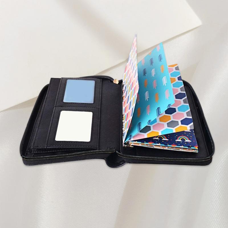 

Wallets All-in-One Cash Envelopes Handbag Wallet Finances Organizer Budget Planner Purse With 12 & SheetsWallets, As pic