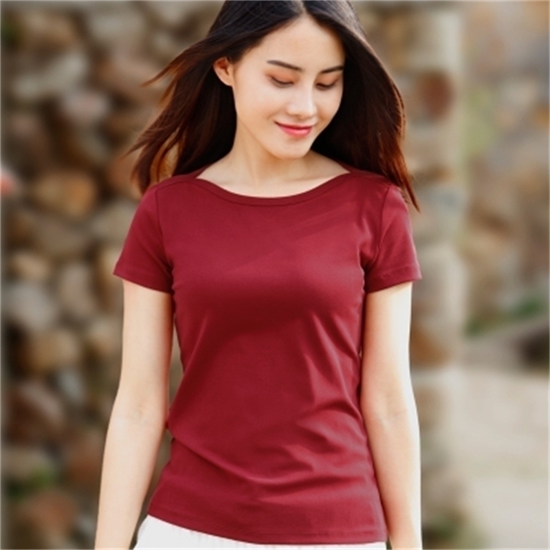 

T Shirt Women Clothes Fashion Tee Top Cotton Ladies pink 220402