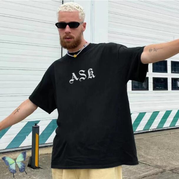 

T-shirt 100% Cotton Oversize T Shirt Men' T-Shirts, Black