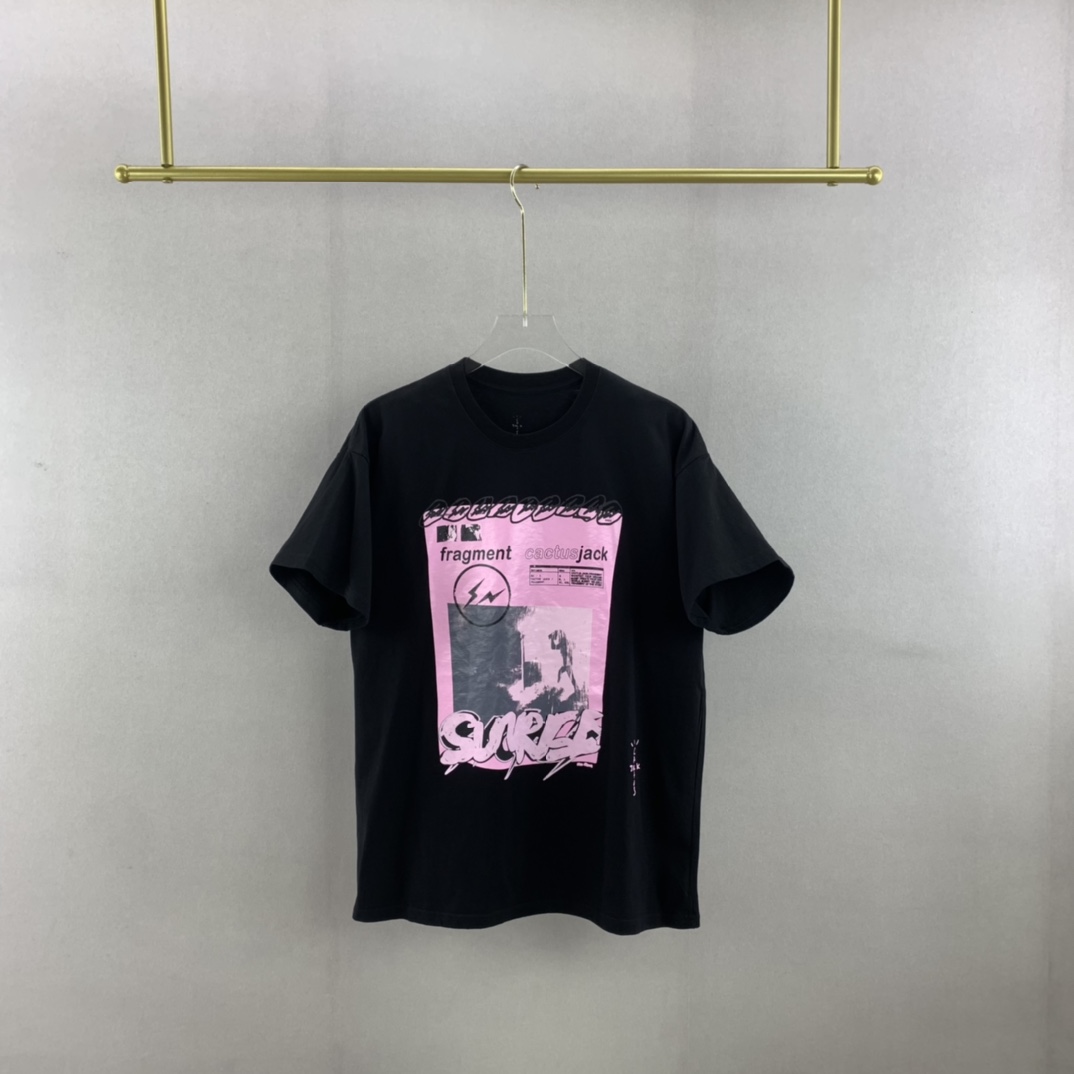 

22SS Print T Shirt Men Women Cotton Cactus Top Tees Fashion Summer