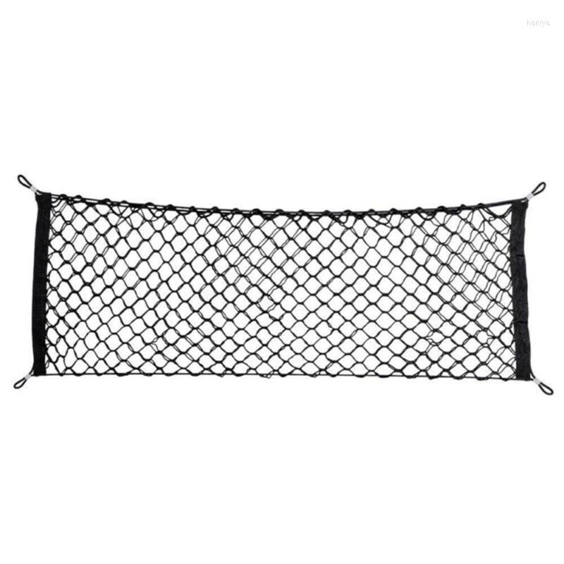 

Car Organizer Accessory Cargo Net Trunk Envelope Style Universal 110 50cm Netting Black