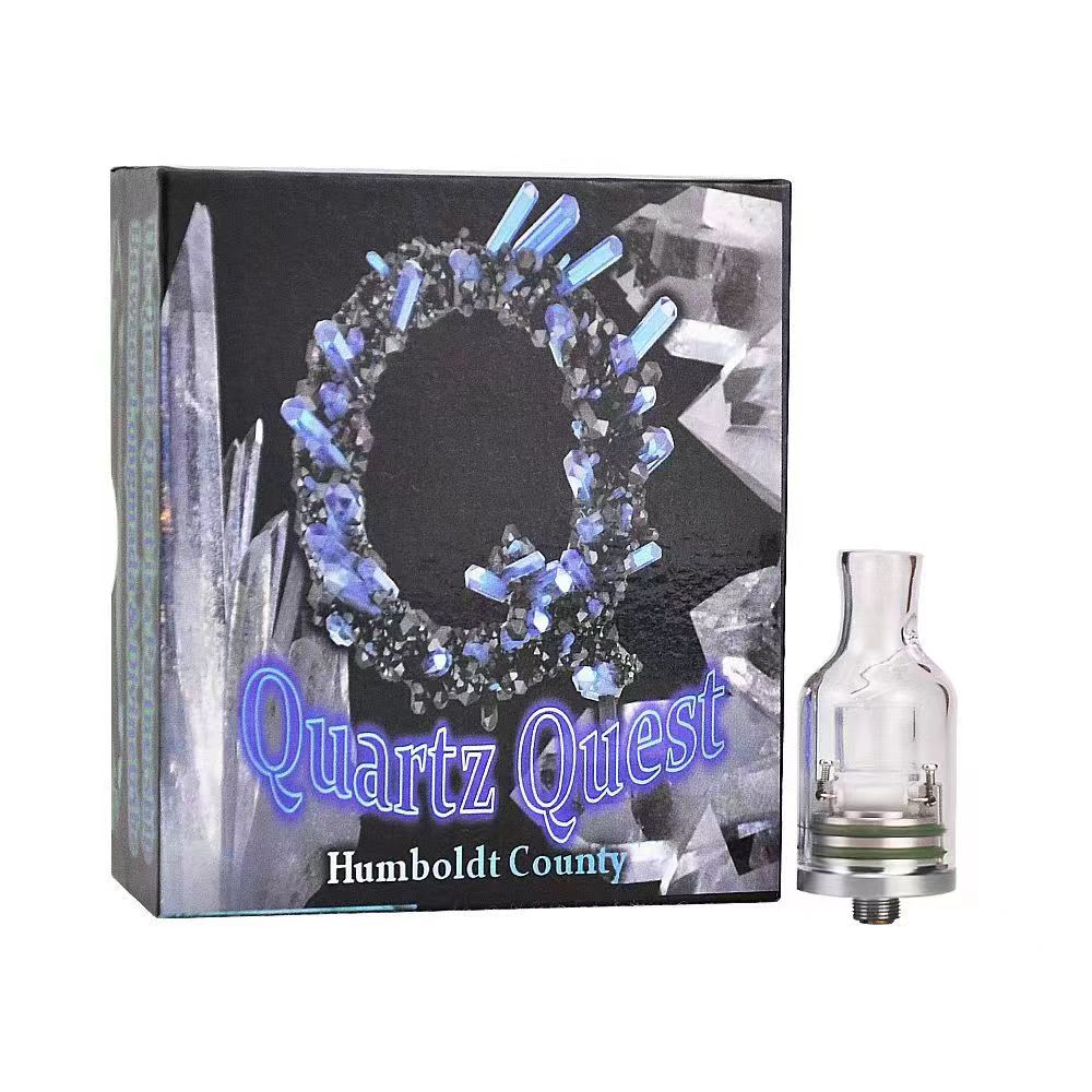 

Longmada SIC Quest Wax Heater Rebuidable Temperature Control Dual Quartz Heat Coil Glass Pathway