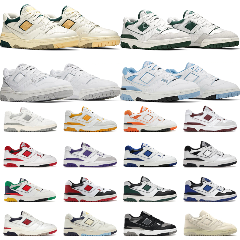 

New BB550 B550 550 Running Shoes Men Women White Green Grey Cream Black UNC Syracuse Burgundy Cyan AURALEE Mens Trainers Outdoor Sports Sneakers 36-45, 25