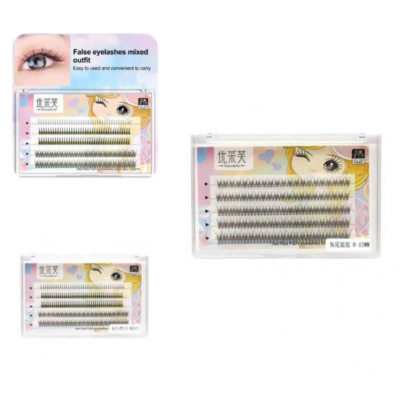 

False Eyelashes Box Great Practical Long Lasting 3D Effect DIY Eyelash Extension Women Cosmetic For Lady Fake EyelashFalse