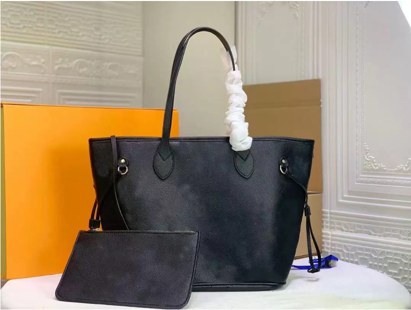 

High Quality Fashion Classic Bags All-match Genuine Leather Letter Medium Tote Vintage Messenger Women Handbags embossing Shoulder Bag, Grey