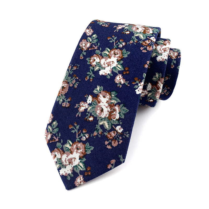 Silk Slim Men Ties Fashion 6cm Skinny Stripe Dot Floral Neck tie for men Woven Formal wear business wedding party 53-image-763267065