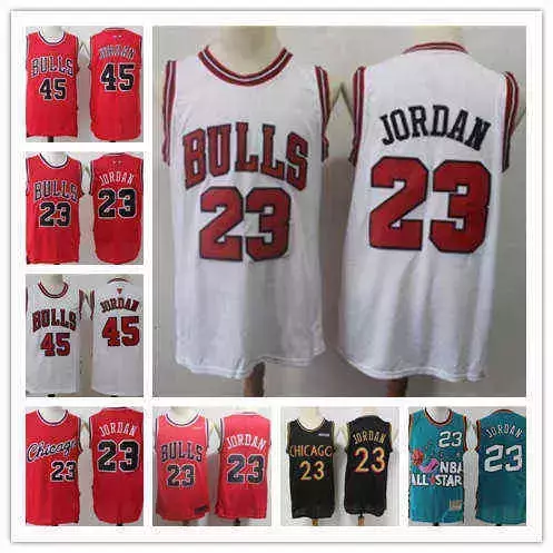 

mens Jersey 45 23 michael mj Throwback Basketball Shorts Basketball Jerseys red black white beige Blue high quality, Color1
