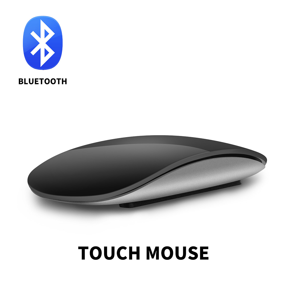 

Epacket Bluetooth Wireless Mice Rechargeable Silent Multi Arc Touch Mice Ultra-thin Magic Mouse For Laptop Ipad Mac PC Macbook