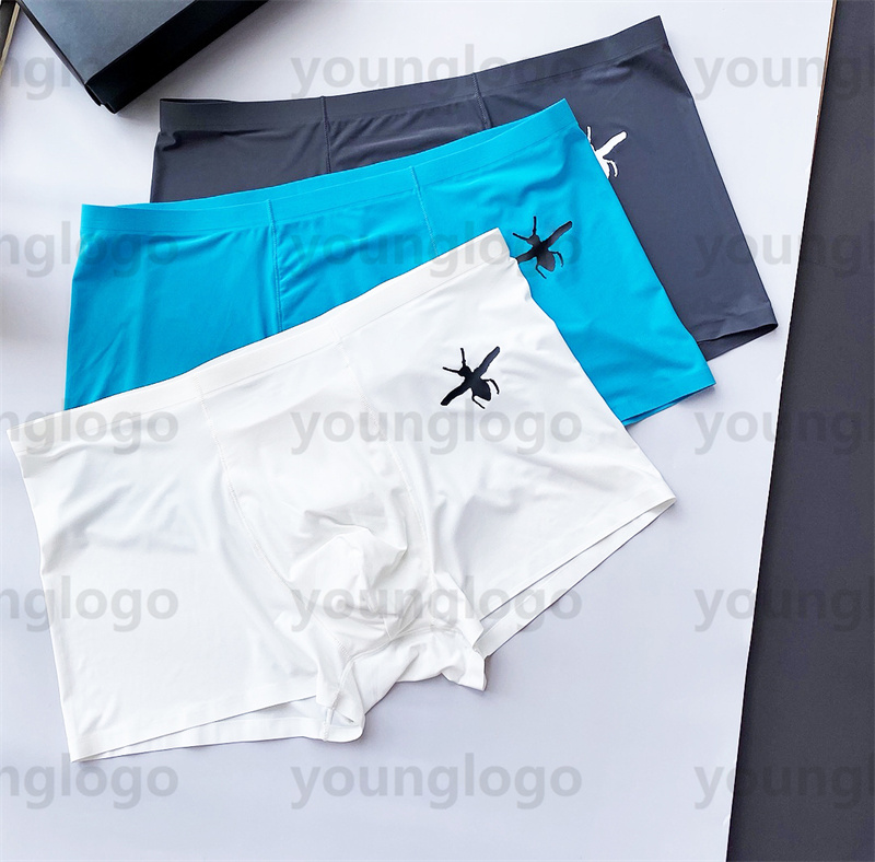 

Bee Print Men's Underpants High Quality Unbound Soft and Skin-friendly Delicate Breathable Smooth Lines Comfortable Like a Second Skin Designer Underwear, As pic
