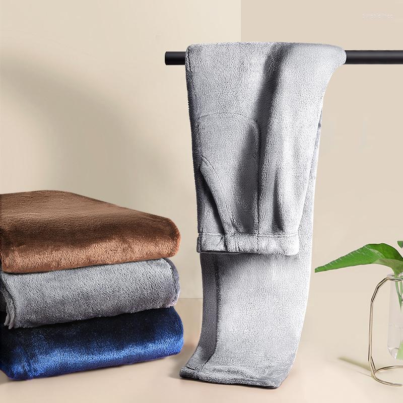 

Men's Pants Winter Sports Thermal Cargo Warm Man Sweat-shirt Home Plaid Long Johns Oversize Male Jeans Jogger Capris Sweatshirt, Dark brown