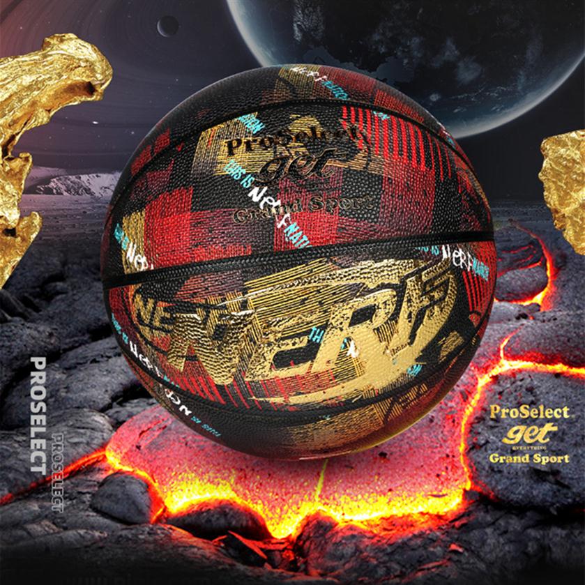 

SPALDING ProSelect basketball ball NERF joint adult No.7 PU competition training professional indoor outdoor wear resistant289R