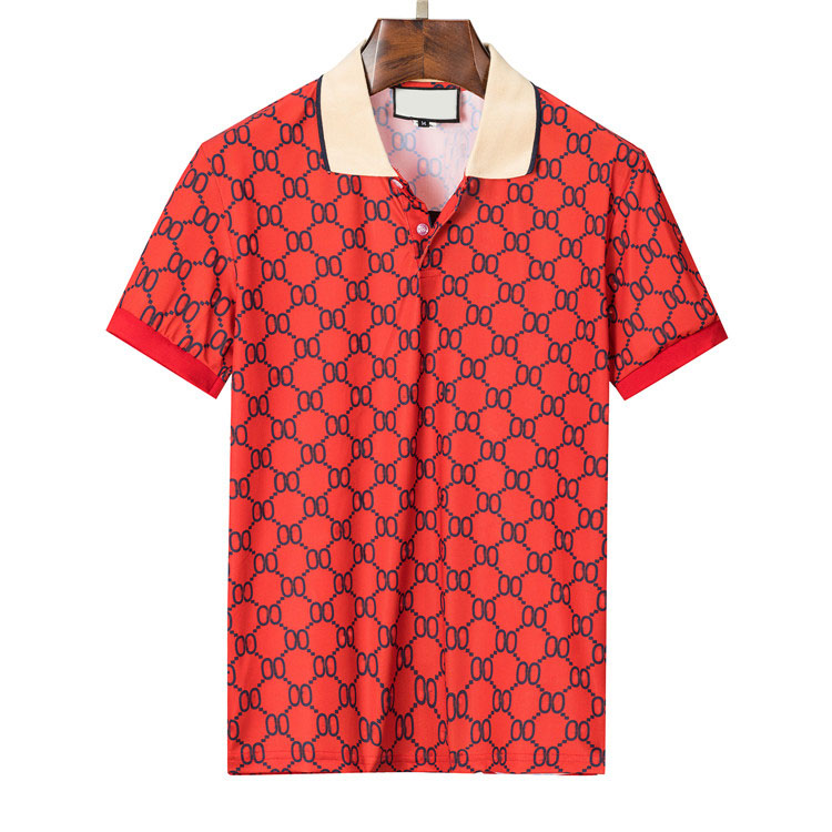 

2023ss Spring Luxury Italy Men T-Shirt Designer Polo Shirts High Street Embroidery small horse Printing Clothing Mens Brand Polo Shirt