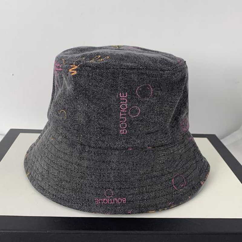 

Street Fashion Bucket Hat Women New Designer Casquette Designers Outdoor Caps Hats Mens Baseball Cap Cowboy Hat Fisherman Cap D226275F, Grey