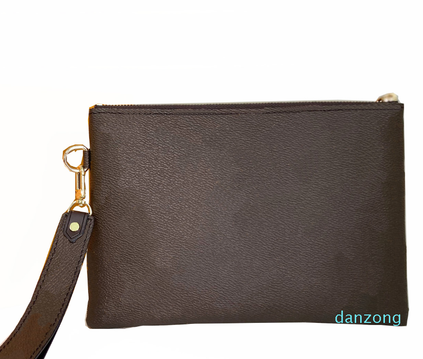 2022 Luxury Accessoires Portefeuilles Portefeuilles Sacs à fermeture éclair Sacs de la fermeture de carte Poutelles POCHETS AVEC CAS 63447