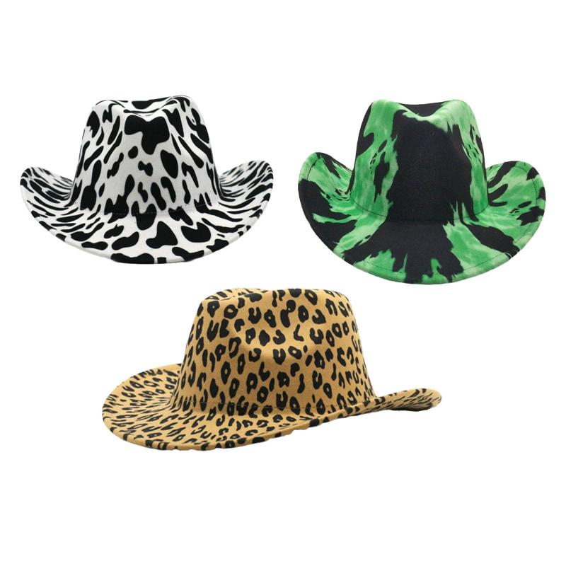 

Berets Cowboy Hat Party Hats Stylsih Unisex Panama Wide Brim Womens With For Festival Halloween Girls AdultsBerets