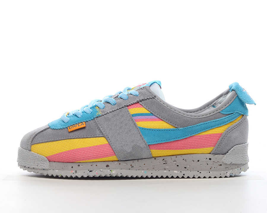

Shoes Union x Casual Cortez Low Grey Blue Leisure Shoe Sneakers, #1