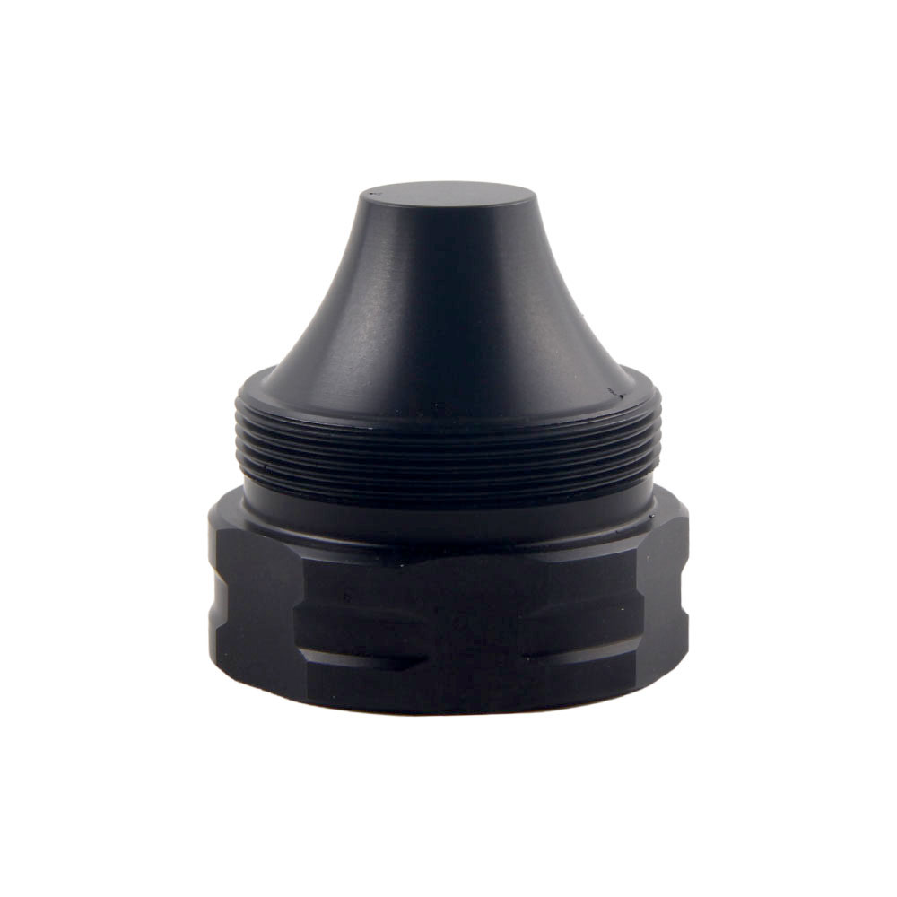 

1.375x24 aluminum end cap screw cups Baffle adpater 1/2x28 5/8x24 for Modular Solvent Trap Fuel Filter Kit