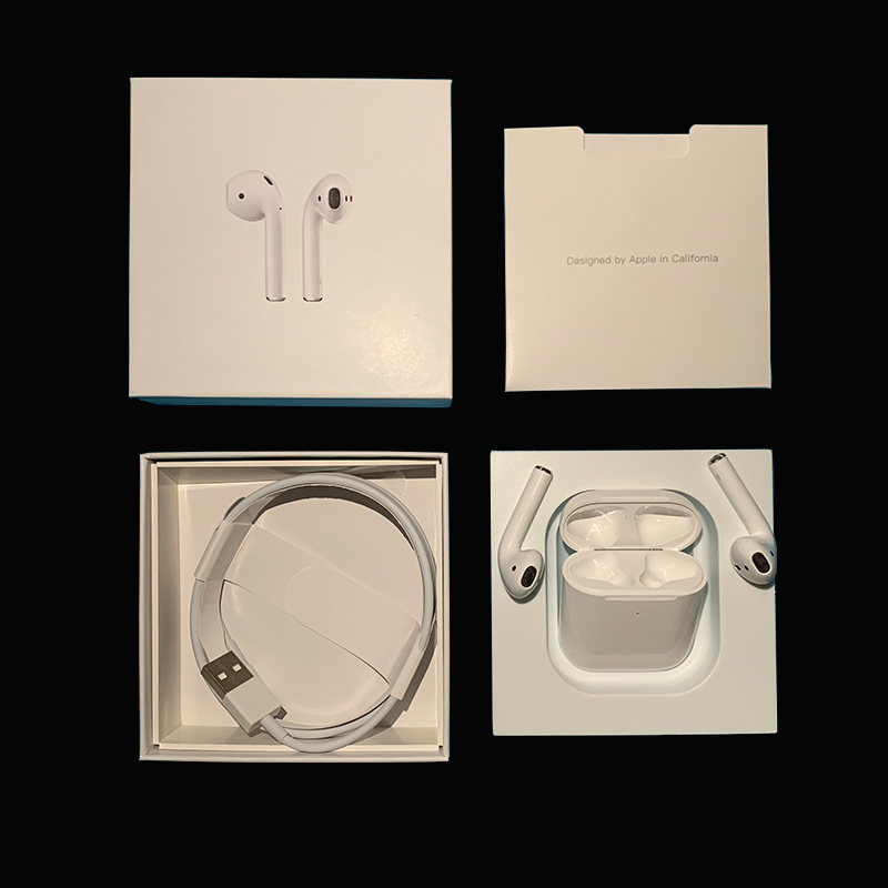 

AirPods H1 earphones chip Gps Rename Air Ap pro Gen 2 3 Pods pop up window Bluetooth Headphones auto paring wireles Charging, White