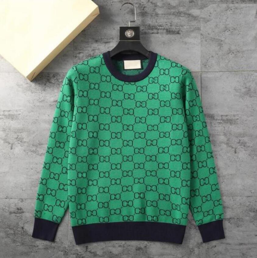 

22GG Mens women sweaters classic full Letter sweater luxury High Quality NEW clothes Leisure multicolor Causal O Neck Sweater, 01
