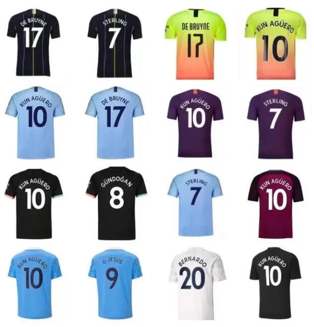 

ManchesteRS 17 18 19 20 2021 CITY Retro Vintage soccer jerseys MAN SILVA DE BRUYNE KUN AGUERO G.JESUS RORDI SANE STERLING MAHERZ FODEN OTAMENDI For football shirt