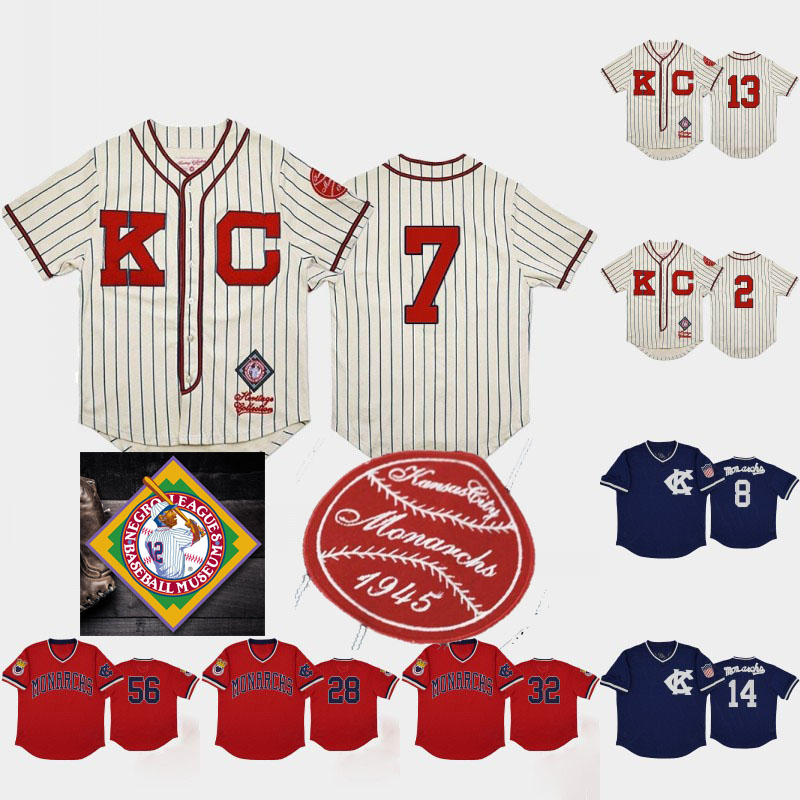 

NLBM Negro Leagues Kansas City Monarchs Jersey 7 Bobby Witt Jr. 2 Michael A. Taylor 8 Nicky Lopez 13 Salvador Perez 23 Zack Greinke 1 MJ Melendez 10 Dick Howser Jerseys, Youth red s-xl