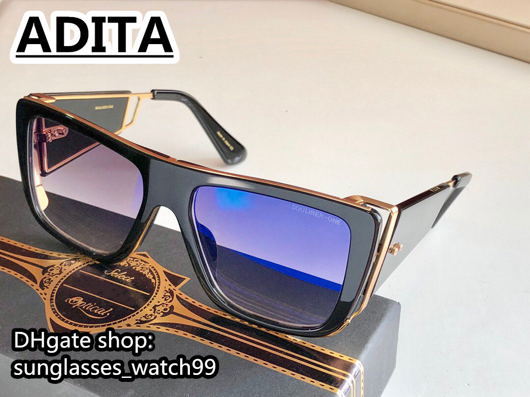 

A-DITA sunglasses for men women SOULINER ONE Top luxury high quality brand Designer new selling world famous fashion show Italian sun glasses eye glass exclusive shop