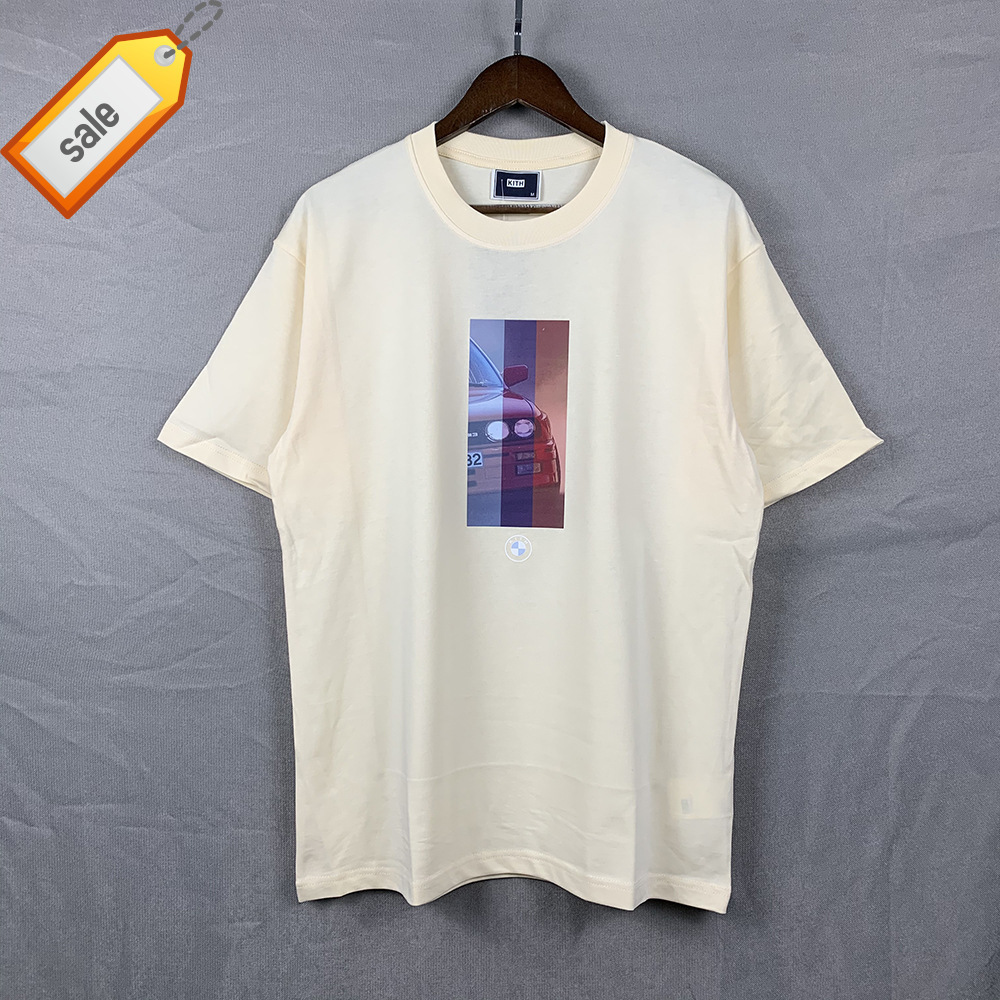

Kid Bmw Stripe Ss Tee Car Image Co Branded Men' and Women' Fashion Short Sleeve T-shirt 3s1, White