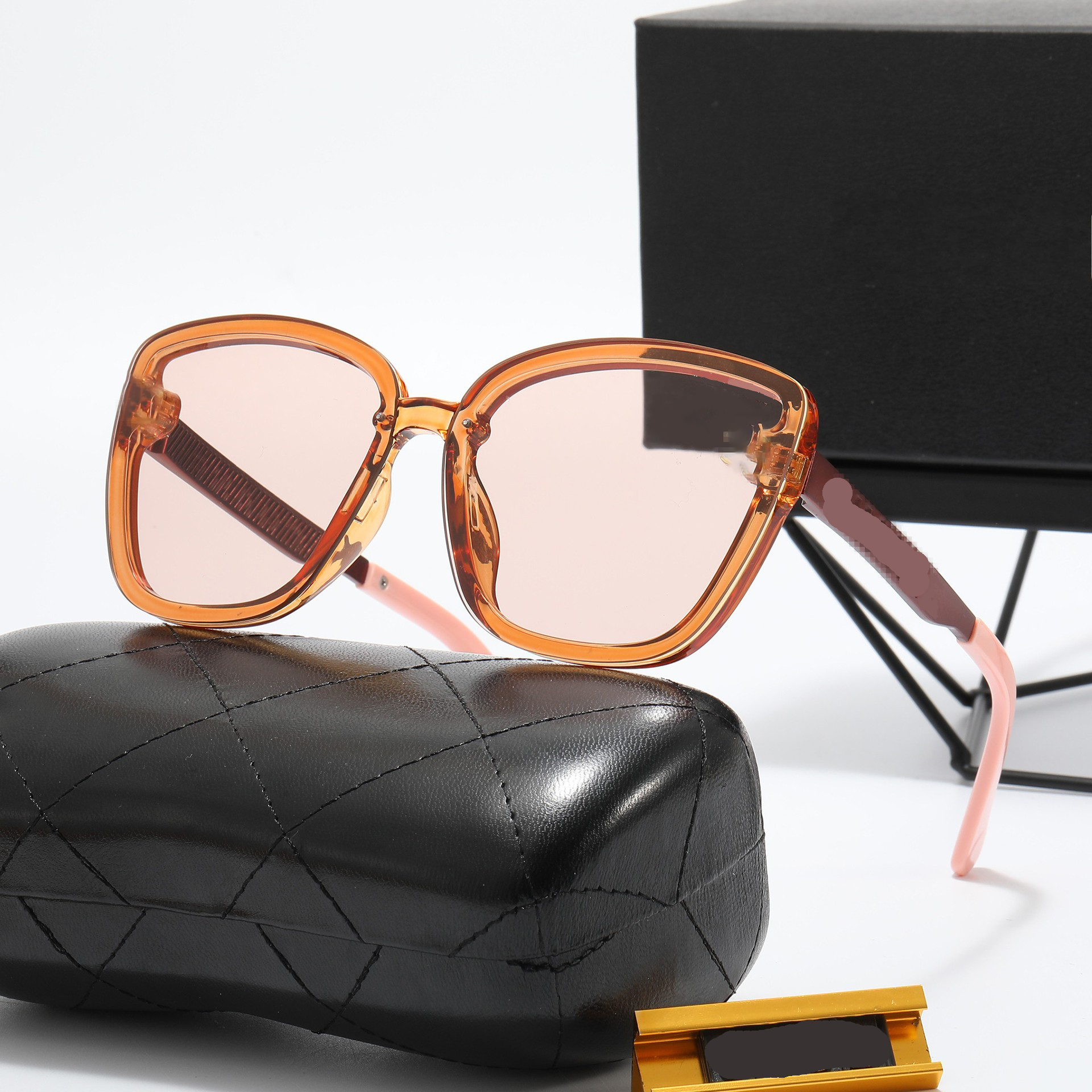 luxury designer Sunglasses fashion Ova Sunglass uv400 Frameless Rectangle Coating Buffalo Hor squre beach sun glasses gafas Lunettes de soleil Su