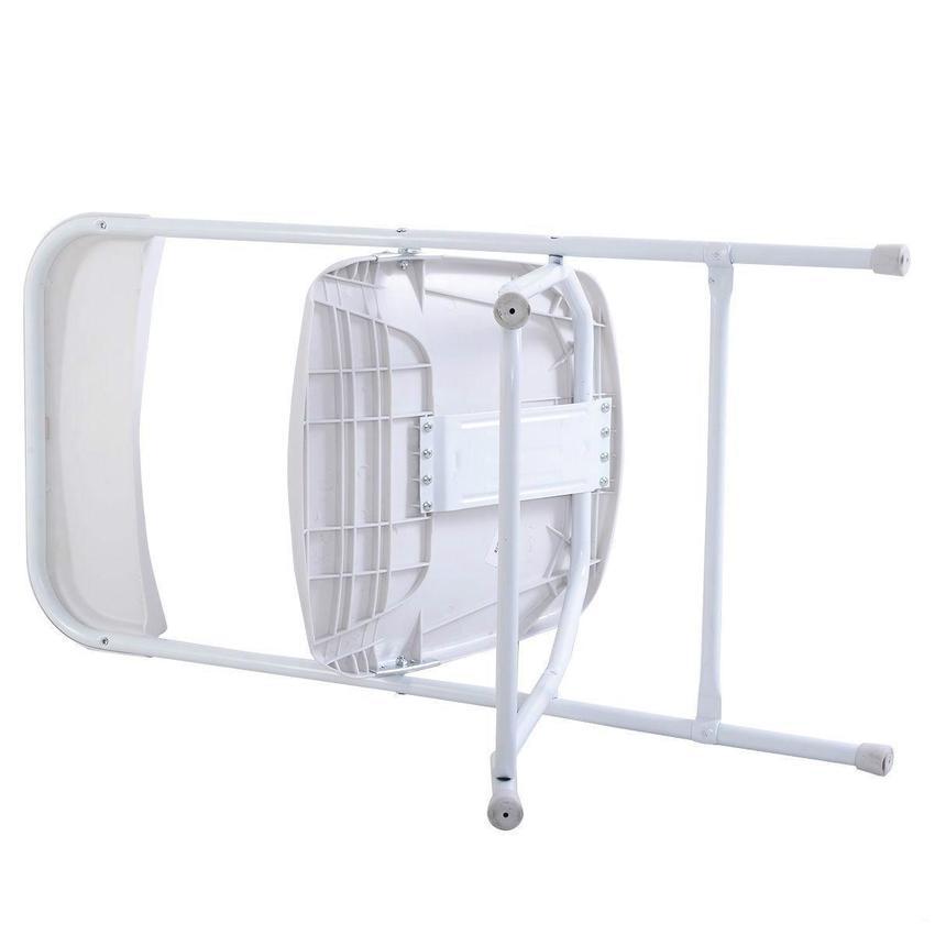 

US Stock New Plastic Folding Chairs Wedding Party Event Chair Commercial White2391