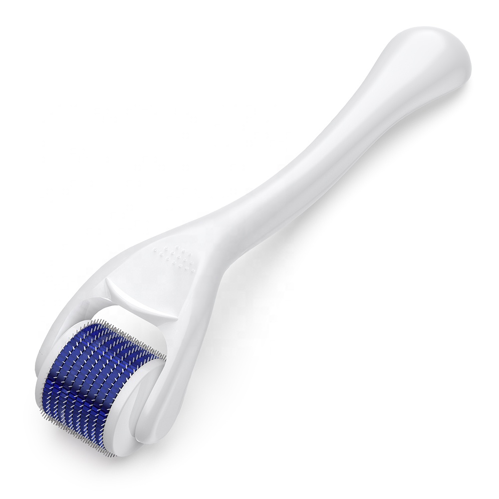 

DRS540 Derma Roller Microneedling (blue roller+white handle)