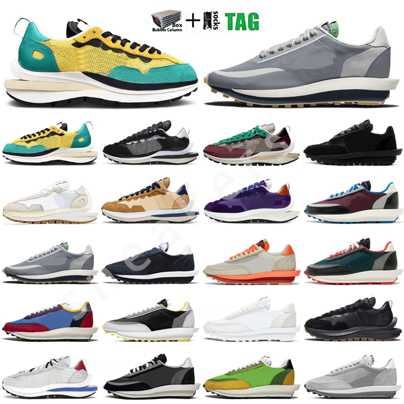 

2022 Authentic Vaporwaffle LDWaffle LDV Black White Casual shoes Fuchsia Game Royal Villain Red Neptune Green Tour Yellow Stadium Men Women Shoes size 36-46, Color 3