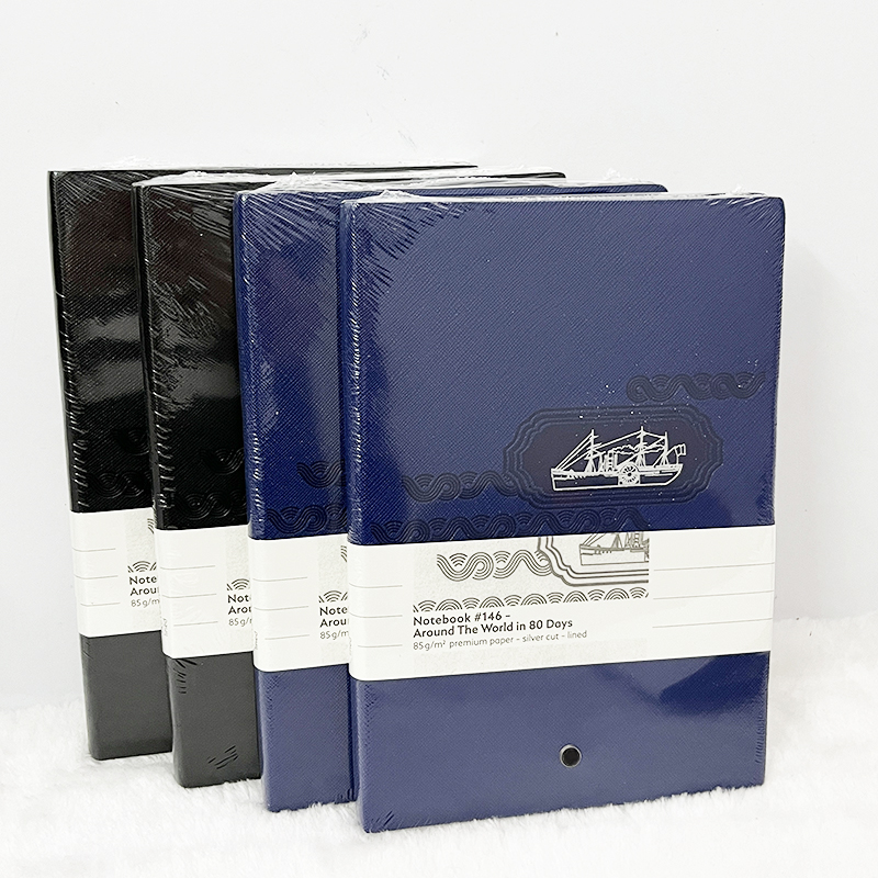 

LGP Luxury Design Around the world in 80 days 146# Notepads Classic Leather & Quality Paper Carefully Crafted Notebooks