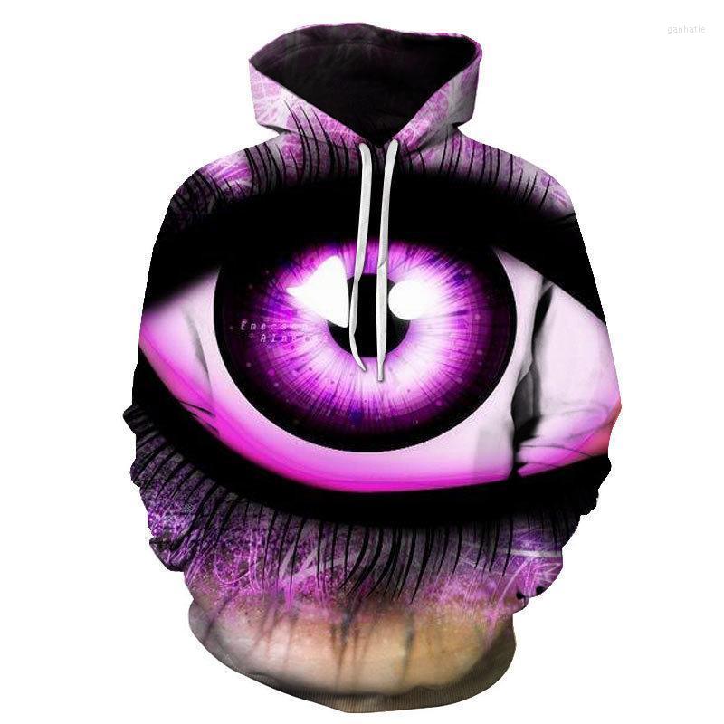 

Men's Hoodies & Sweatshirts Brand Clothing Eye Pattern Men Pullover 3D Print Cool Streetwear Tops Male Sweatshirt Top Cute TopsMen's, Cbw-5362