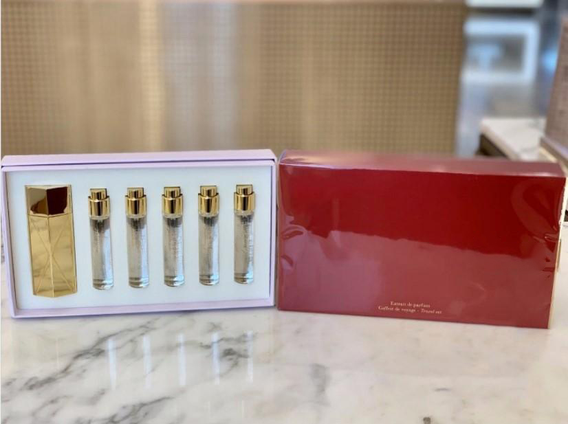 

Premierlash Brand Maison Paris Perfume Set 11mlx5pcs Rouge 540 Extrait De Parfum Men Women Fragrance Long Lasting Smell Spray Cologne Fast Delivery