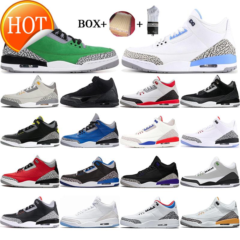 

2021 Jumpman 3 3s Mens Basketball Shoes Sport Blue Unc Grateful Cool Grey Tinker Animal Instinct 2 .0 Court Purple Red Black Cement Trainers, D12 pit crew
