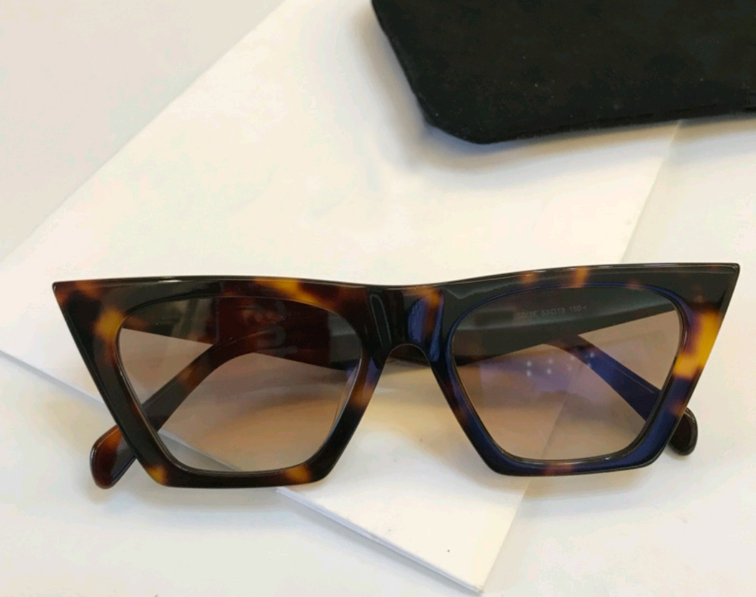 

Cat Eye Sunglasses Havana Brown Shaded 41468 Women Fashion Sun Glasses UV Eyewear with Box