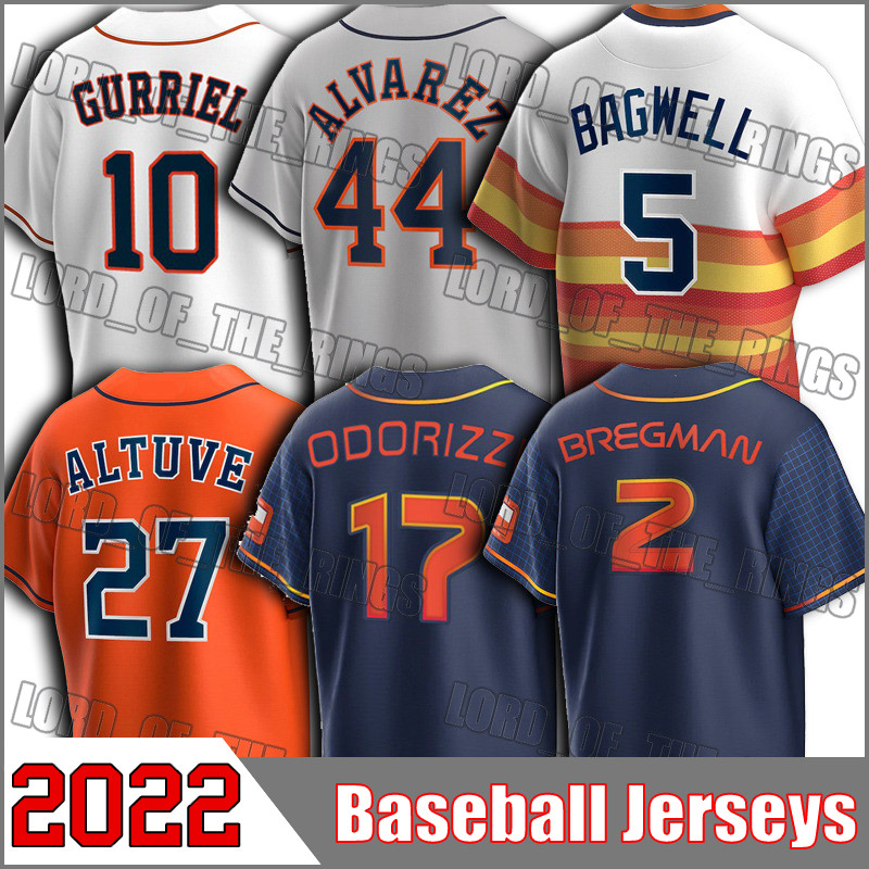 

27 Jose Altuve Baseball Jersey Houston Yordan Alvarez Astros Alex Bregman City Connect Space City Yuli Gurriel Justin Verlander Jeremy Pena Kyle Tucker 10 35 2 44 2022, Man custom jersey (tkr)
