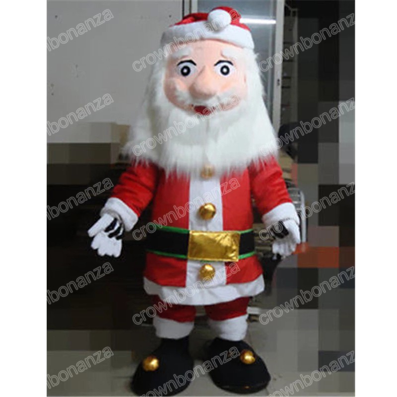 

Halloween Santa Claus Mascot Costume Cartoon Anime theme character Adults Size Christmas Carnival Birthday Party Outdoor Outfit, As picture