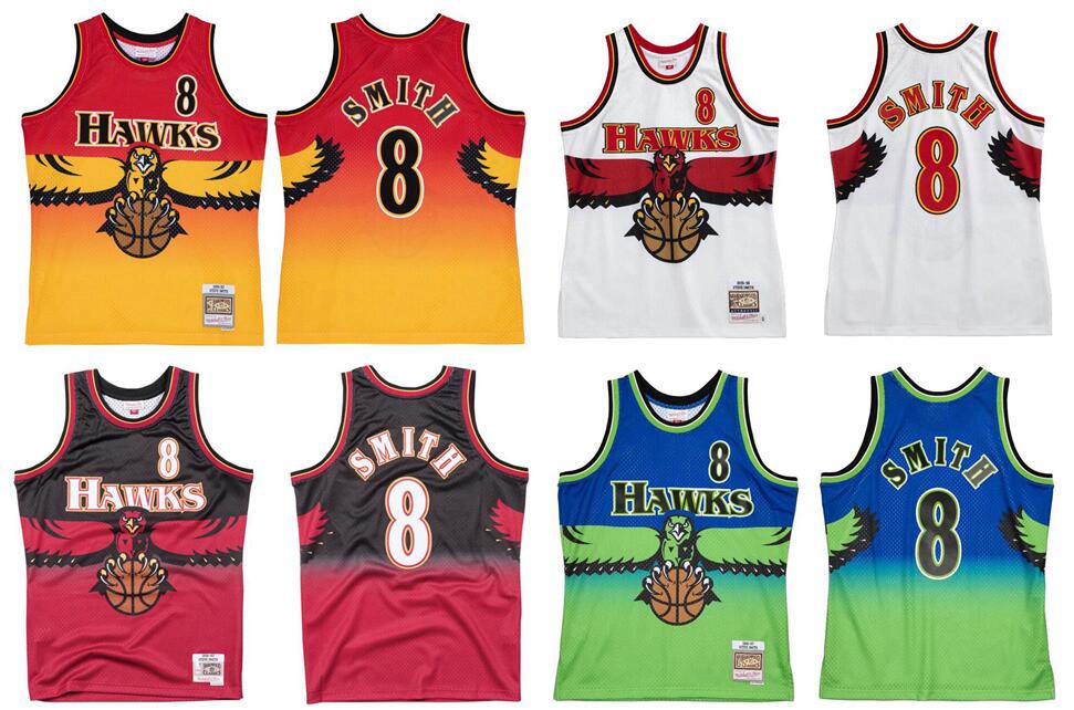

Stitched Steve Smith basketball Jersey S-6XL Mitchell & Ness 1996-97 Mesh Hardwoods Classics retro version Men Women Youth jerseys, Stitched jersey